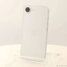 〔中古品〕 iPhone16e 128GB ホワイト MD1R4J／A SIMフリー【348】