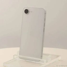 〔展示品〕 iPhone16e 128GB ホワイト MD1R4J／A SIMフリー【269】