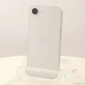 〔中古品〕 iPhone16e 128GB ホワイト MD1R4J／A SIMフリー【198】