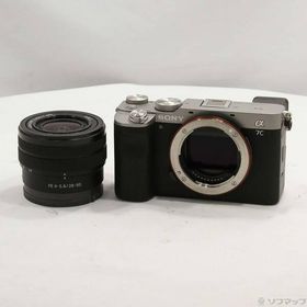 〔中古〕SONY(ソニー) α7C ズームレンズキット シルバー ILCE-7CL S〔344-ud〕