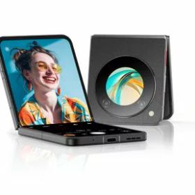 nubiaFlip5Gブラック折りたたみスマホ6.9インチAMOLEDディスプレイdocomo/au/SoftBank/RakutenMobile回線対応SIMフリーFeliCa256GB8GBRAM