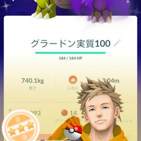 レア即戦力垢｜色違いシャドウグラードン98＋個体値100％伝説15体 | ポケモンGOのアカウントデータ、RMTの販売・買取一覧