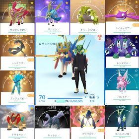 🔥引退・2018年垢 TL70！個体値100:546体！色違い100:8体！ | ポケモンGOのアカウントデータ、RMTの販売・買取一覧