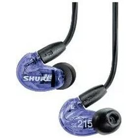 シュア ダイナミック密閉型カナルイヤホン (パープル) SE215SPE-PL-A SHURE SE215 Special Edition