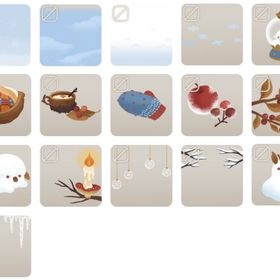 冬の深い森島16点セット | リヴリーアイランドのアイテム、RMTの販売・買取一覧