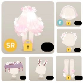 桜舞う花あかりの島（バザール）ホム6点セット | リヴリーアイランドのアイテム、RMTの販売・買取一覧