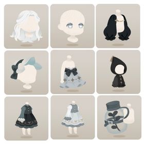 モノクロスノードロップ ホム SR Rセット | リヴリーアイランドのアイテム、RMTの販売・買取一覧