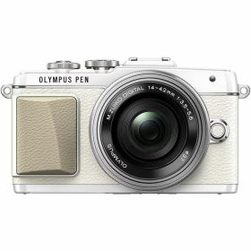 【中古】オリンパス OLYMPUS E-PL7 14-42mm EZレンズキット ホワイト E-PL7 EZ LKIT WHT