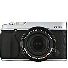 【中古】「非常に良い」FUJIFILM ミラーレス一眼 X-E2 ズームレンズキット シルバー F X-E2S/1855KIT
