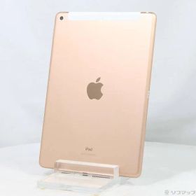 〔中古品〕 iPad 第7世代 32GB ゴールド MW6D2J／A auロック解除SIMフリー【368】