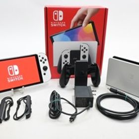 [中古]Nintendo Switch 有機ELモデル 2021 [Joy-Con(L)/(R)ホワイト] HEG-S-KAAAA