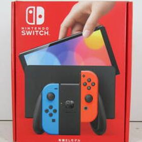 G5397 送料無料！ Nintendo Switch 有機ELモデル ネオンカラー HEG-S-KABAA 中古品 商品説明欄必読