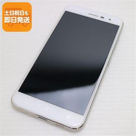 新品同様 SIMフリー zenfone 3 ZE520KL ホワイト 即日発送 スマホ ASUS 本体 白ロム あすつく 土日祝発送OK