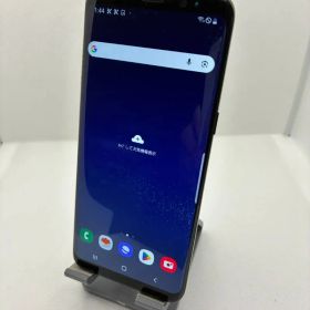 SIMフリー Galaxy S8 SCV36 ブラック au 中古スマホ