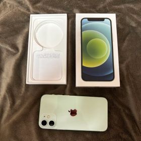 【年末値下げ】Apple iPhone 12 miniグリーン 本体