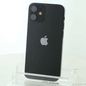 〔中古品〕 iPhone12 mini 64GB ブラック MGA03J／A SIMフリー【251】