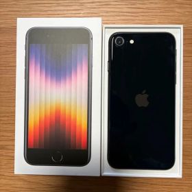 iPhone SE 第3世代 64GB ミッドナイト バッテリー残72%