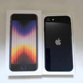 美品 iPhone SE 第3世代 64GB ミッドナイト バッテリー残86%