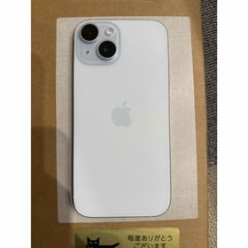 アップル(Apple)のアップル iPhone15 128GB ブルー(スマートフォン本体)