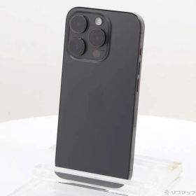 ソフマップ 〔中古品〕 iPhone15 Pro 512GB ブラックチタニウム MTUH3J／A SIMフリー【377】