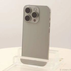 〔中古品〕 iPhone15 Pro 512GB ナチュラルチタニウム MTUK3J／A SIMフリー【198】