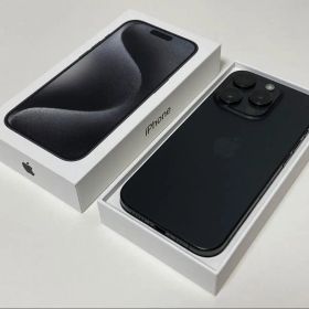 iPhone 15 pro 128GB SIMフリー ブラックチタニウム