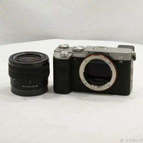 【中古】SONY(ソニー) α7C ズームレンズキット シルバー ILCE-7CL S 【344-ud】