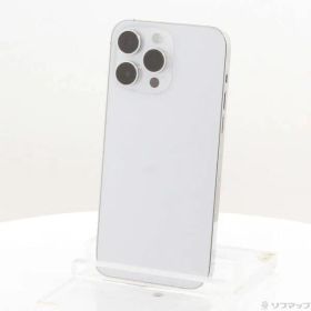 〔中古品〕 iPhone14 Pro Max 256GB シルバー MQ9C3J／A SIMフリー【368】