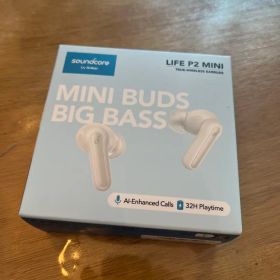 soundcore LIFE P2 MINI ワイヤレスイヤホン ホワイト