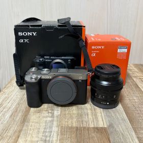 SONY α7C ミラーレスカメラ + FE 35mm F2.5 Gレンズ