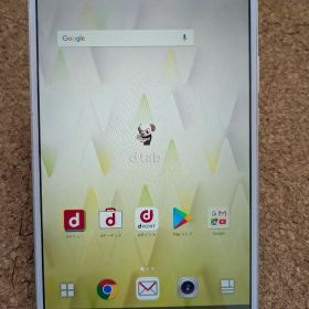 docomo dtab d-01J ゴールド タブレット SIMフリー