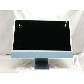 【中古】Apple iMac 24インチ 4.5K Retinaディスプレイ M1(CPU:8C/GPU:7C) 8GB/256GB ブルー MJV93J/A (M1・2021)【ECセンター】保証期間1ヶ月【ランクA】