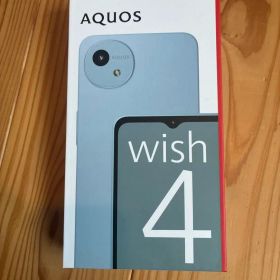 docomo AQUOS wish 4 ライトブルー