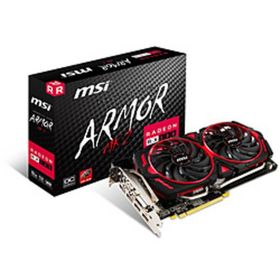 〔中古〕MSI(エムエスアイ) Radeon RX 580 ARMOR MK II 8G OC〔377-ud〕