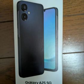 Samsung Galaxy A25 5G 本体 ブラック 新品未開封