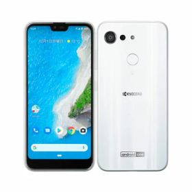 【SIMロック解除済】Y!mobile Android One S6 ホワイト KYOCERA 当社3ヶ月間保証 中古 イオシス