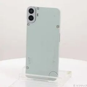 〔中古品〕 CMF Phone 1 128GB ライトグリーン SIMフリー【258】
