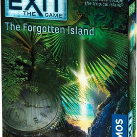 ボードゲーム EXIT The Forgotten Island 忘れられた島からの脱出 Thames Kosmos エスケープルーム 謎解き 協力 英語版 日本語説明書なし