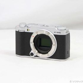 〔中古〕FUJIFILM(フジフイルム) FUJIFILM X-M5 ボディ シルバー〔262-ud〕