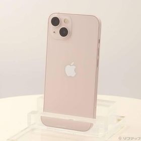 〔中古〕Apple(アップル) iPhone13 128GB ピンク MLNE3J／A SIMフリー〔344-ud〕