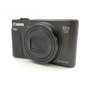 【中古】Canon PowerShot SX740 HS (BK) ブラック【大宮東口】保証期間1ヶ月【ランクA】