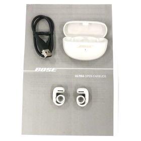 [中古] Bose Ultra Open Earbuds 完全ワイヤレスイヤホン ultra-openearbuds-w ホワイト[可(C)]