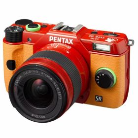 【中古】【1年保証】【美品】PENTAX Q10 ズームレンズキット TYPE02:アスカ