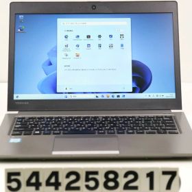 【ジャンク品】dynabook dynabook R63/DN Core i7 8550U 1.8GHz/8GB/256GB(SSD)/13.3W/FWXGA(1366x768)/Win11 AC欠品【中古】【20251126】