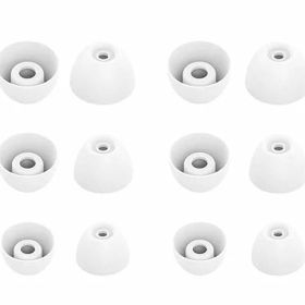 イヤーピースEcho-Buds(エコーバッズ)第2世代イヤホン用イヤーピースイヤーチップシリコン製S/M/L3サイズ6組ホワイト5326pw