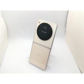 【中古】【赤ロム保証あり】ZTE ymobile 【SIMフリー】 Libero Flip 6GB 128GB ゴールド A304ZT【三宮駅前】保証期間１ヶ月【ランクB】