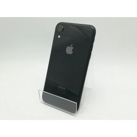 【中古】Apple au 【SIMロック解除済み】 iPhone XR 64GB ブラック MT002J/A【柏】保証期間1ヶ月【ランクC】