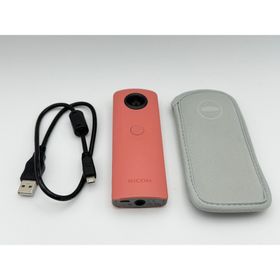 リコー(RICOH)の【美品】RICOH THETA SC ピンク リコー シータ 360度カメラ(コンパクトデジタルカメラ)