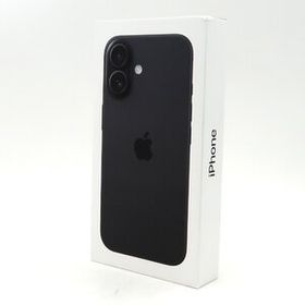 ◇未使用 未開封【Apple アップル】iPhone 16 128GB SIMフリー MYDQ3J/A スマートフォン ブラック