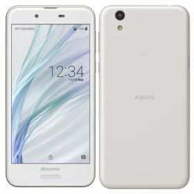 【SIMロック解除済】docomo AQUOS sense SH-01K Silky White SHARP 当社3ヶ月間保証 中古 イオシス